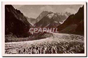 Modern Postcard Chamonix Sea Ice