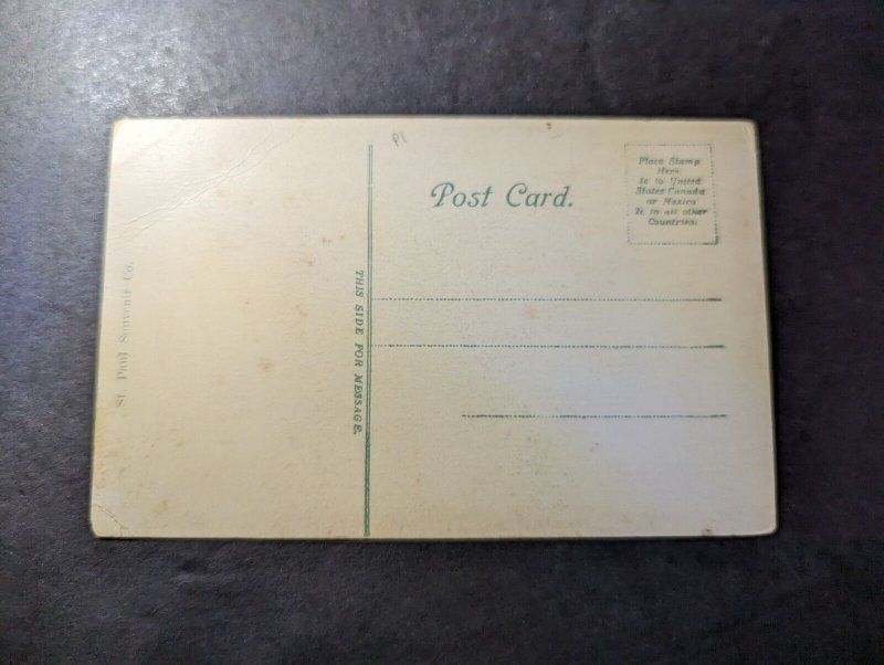 Mint USA Postcard Elevators and CN Double Track Penn ND North Dakota