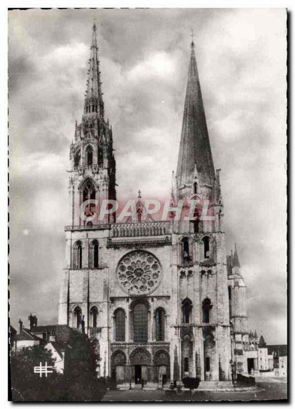 Modern Postcard Chartres The Cathedral