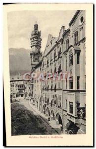 Austria - asterreich - Tyrol - Tyrol - Innsbruck - Goldenes Dachl and Stadttu...