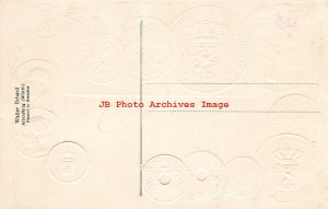 Numismatic Coin Postcard, Netherlands & Dutch Indies