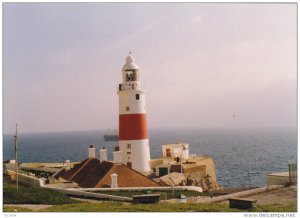 Light house, British Rock, GIBRALTOR, 40-60s