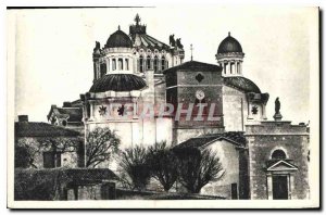 Postcard Old Basilica and the ancient Church of Ars Ain