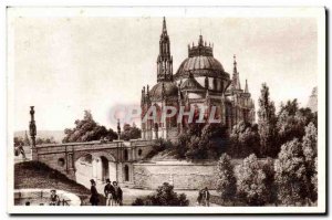 Postcard Old Chapel Dreux Louis Saints