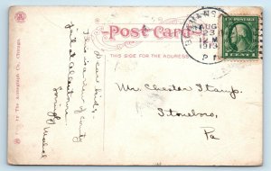 ALLENTOWN, PA Pennsylvania ~ COUNTY JAIL 1913 Lehigh County  Postcard
