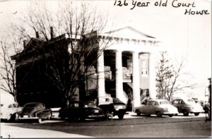Real Photo Postcard Wilcox County Court House in Camden, Alabama