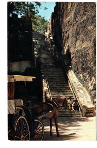 Queen`s Staircase, Fort Fincastle, Nassau, Bahamas, Used