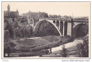 Bridge, Pont Adolphe, Luxembourg, 1900-1910s