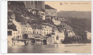 HUY, Belgium, 1900-1910's; Vieilles Maisons Sur La Meuse