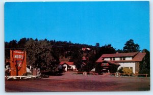 FLAGSTAFF, AZ Arizona ~ ROUTE 66 ~Roadside ARROWHEAD LODGE c1950s Postcard
