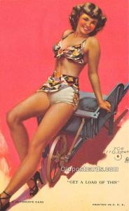 Get a Load of This, Zoe Mozert 1945 Mutoscope Artist Pin Up Girl, Non Postcar...