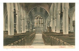 UK - England, Cornwall. Liskeard, Interior St. Martin's Parish Church