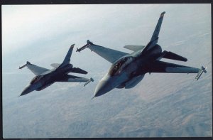 F-16D & C Fighting Falcons Airplane 16C is a One-Seater D Two-Crew 1950s-1970s