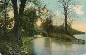 View of Red Creek at South Park (Genesee Valley Park) Rochester New York pm 1912