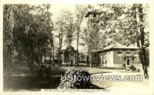 Real Photo, Spring House, Bottling Works - Poland Springs, Maine ME  