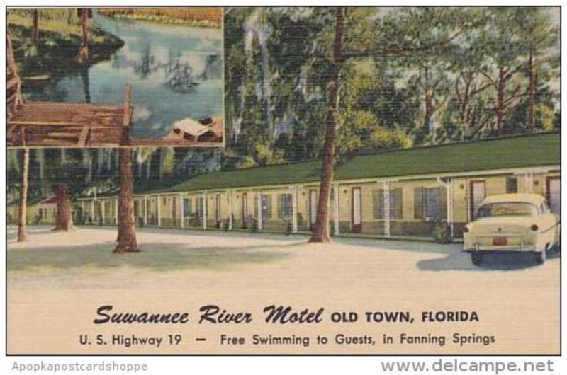 Florida Ocala Suwannee River Motel Old Town