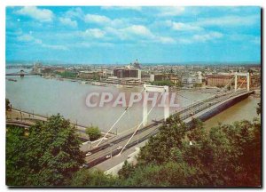 Modern Postcard Budapest Elisabeth Bridge