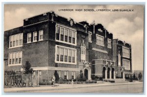 1948 Lynbrook High School Lynbrook Long Island New York Vintage Antique Postcard