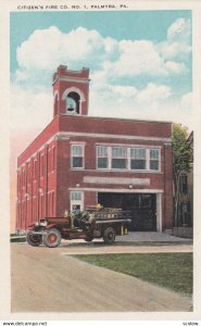 PALMYRA, Pennsylvania, 1900-1910's; Citizen's Fire Co. No. 1