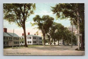 Lexington Elms Street View  Kennebunk Maine ME UNP DB Postcard N1