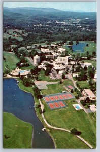 The Nevele Country Club, Ellenville Catskills NY, Vintage Aerial View Postcard