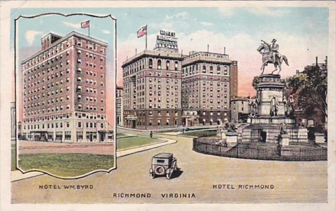 Virginia Richmond Hotel William Byrd & Hotel Richmond