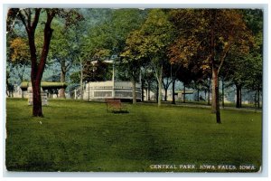 1912 Central Park Iowa Falls Iowa IA Geneva Iowa IA Antique Posted Postcard