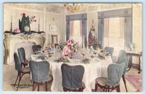 LOS ANGELES, California CA ~ Interior MARY LOUISE TEA ROOM 1922  Postcard