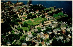 New Hampshire Portsmouth Strawberry Banke Aerial View