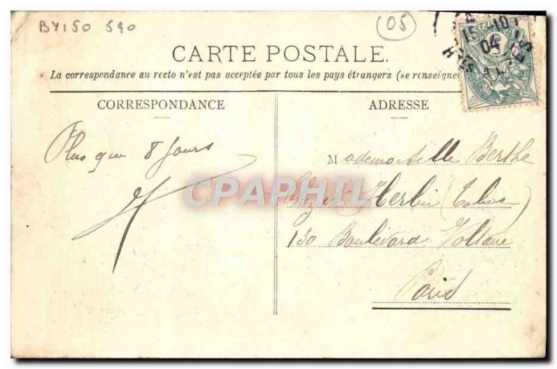 Old Postcard Needles In The Torrent De Theus