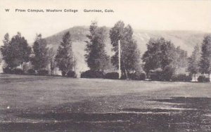 Colorado Gunnison W From Campus Western College Albertype