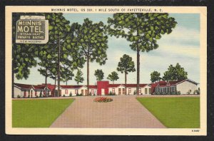 McInnis Motel Buildings Fayetteville NC Used c1951