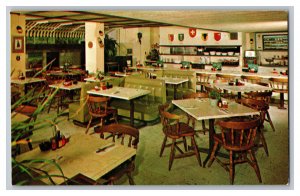 Vintage Postcard HI Swiss House Restaurant Royal Tropicana Hotel Waikiki Hawaii  