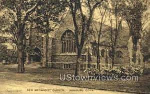 Methodist Church - Simsbury, Connecticut CT Postcard
