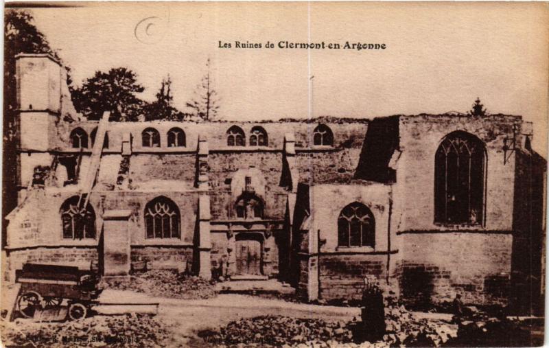 CPA   Les Ruines de Clermont-en-Argonne (432372)