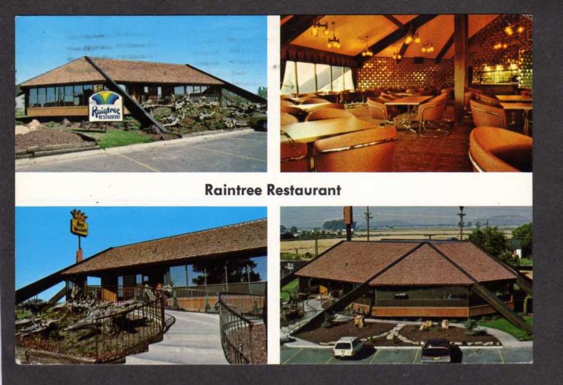 ID Raintree Restaurant Coffee Shop Best Western Motel Rexburg Idaho Postcard