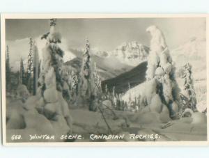 old rppc NICE VIEW Published In Banff Alberta AB W0876