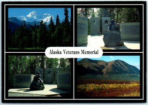 Postcard - Alaska Parks Highway Veterans Memorial - Matanuska-Susitna, Alaska