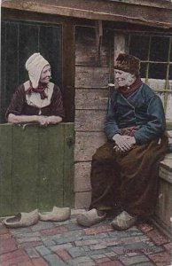 Netherlands Volendam Townspeople