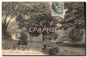Old Postcard Saint Cloud Jardin du Trocadero