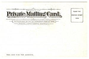 Government Printing Office, Printed by the Blind at the C.P.I., Postcard