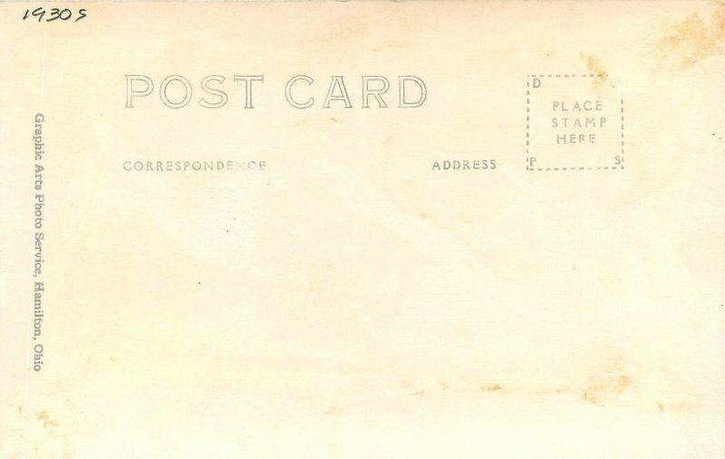 Graphic Arts 1930s Omaha Nebraska Sternburg Orchestra RPPC Photo Postcard 1014