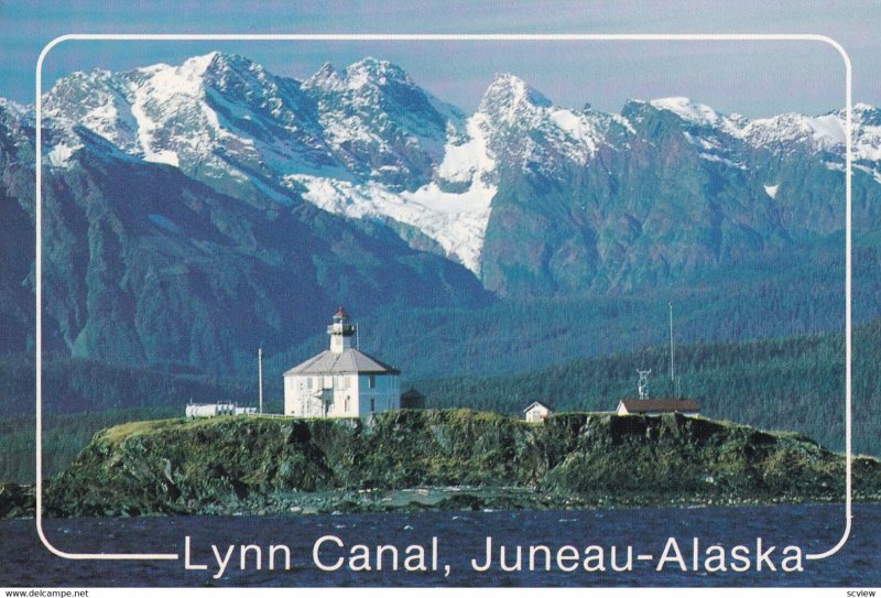 JUNEAU, Alaska, 1950-1970s; Lynn Canal, Lighthouse