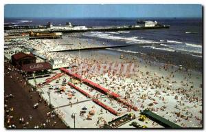 Old Postcard Bathers And The Beach At Atlantic City A bird