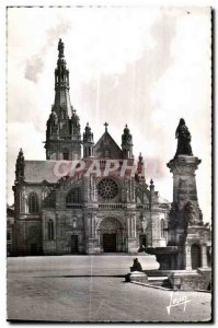 Old Postcard Brittany Ste Anne D Auray (Morbihan) The Basilica and the Fontains