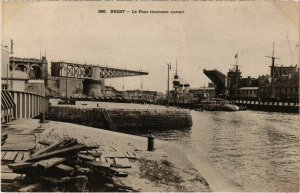 CPA Brest- Le Pont tournant ouvert FRANCE (1025707)