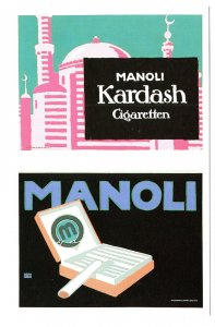 Manoli Kardash Cigaretten, Advertising