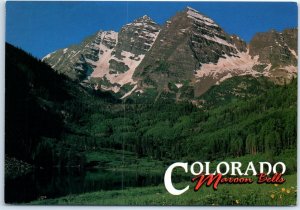 Postcard - Maroon Bells, White River National Forest - Colorado