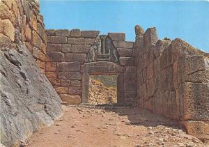 BG12235 mycenae mycenes the lion gate   greece