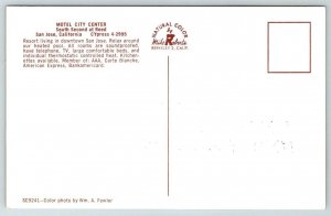 Downtown  San Jose  California   Postcard